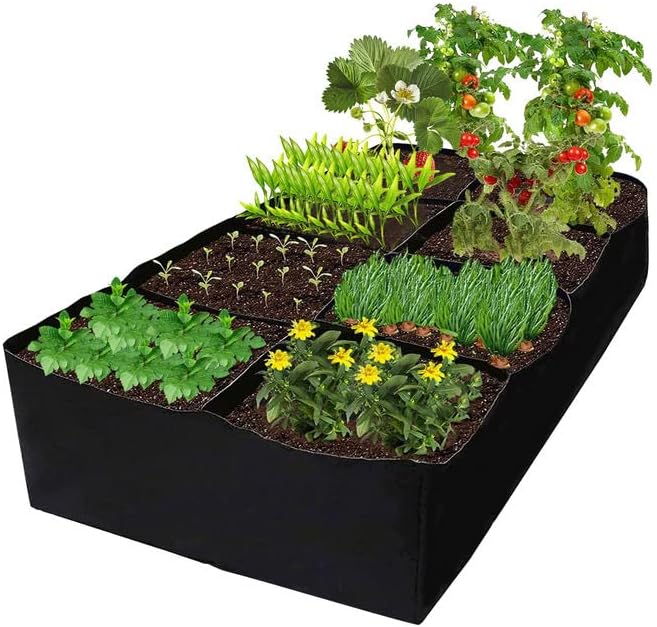 Bolsas de Cultivo para Plantas 486L No Tejidas Blackline