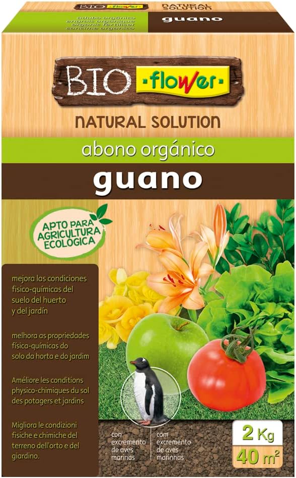 Flower - Abono Orgánico Guano 100% Natural
