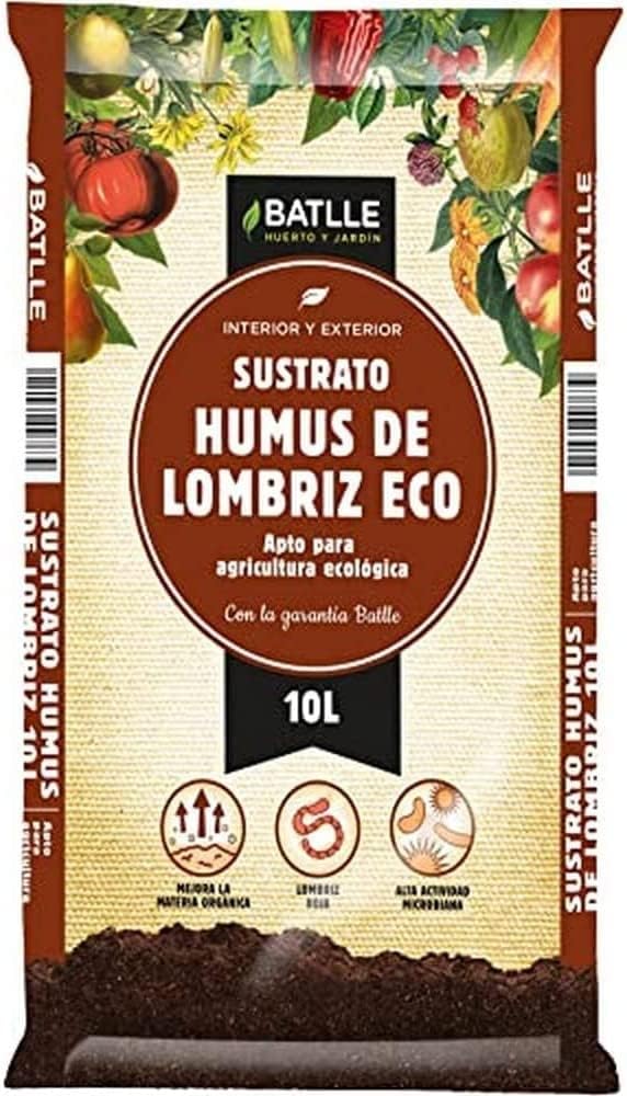 Semillas Batlle Sustrato Humus de Lombriz 10l